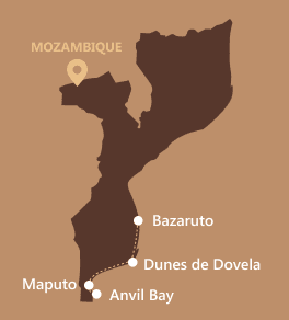 MOZ 13J12N Merveilles du Sud Mozambicain